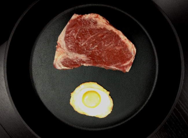 Steak and Egg